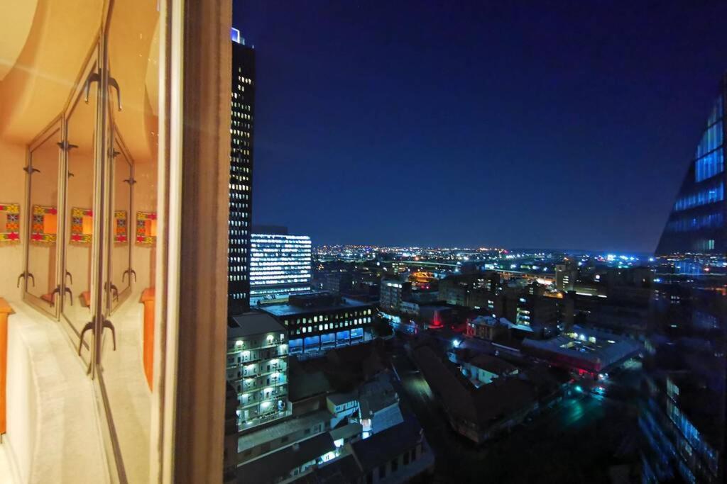 1507-Amazing Views & Unique Joburg Cbd Luxury Leilighet Johannesburg Eksteriør bilde